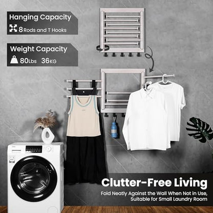 Wall Mounted Drying Rack