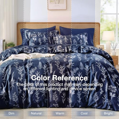 Navy Blue Twin Comforter Set