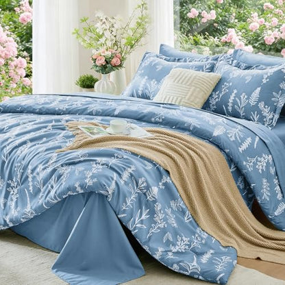 Ice Blue Full Comforter Set