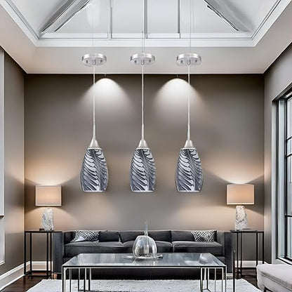 Mini Glass Pendant Light 4.72"
