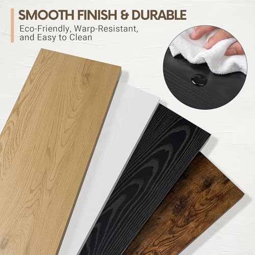 10 Inch Deep Floating Shelves for Wall 55” Set of 2 (2 Count)
