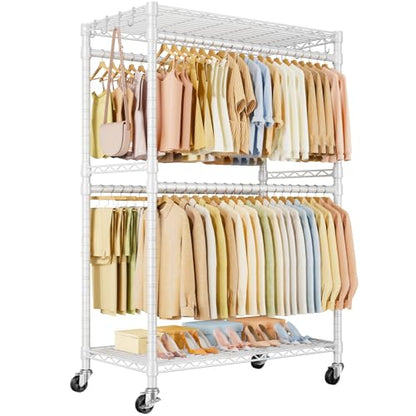 Rolling Clothes Rack