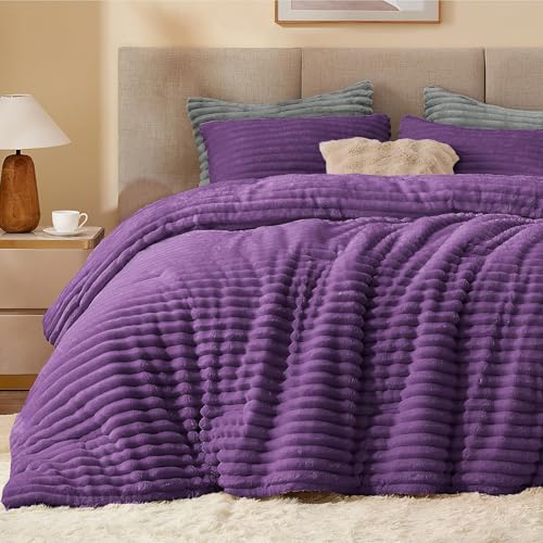 Fleece Full Comforter Set