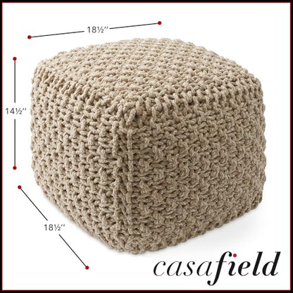 Square Pouf Ottoman