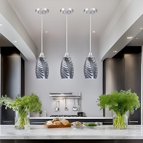 Mini Glass Pendant Light 4.72"