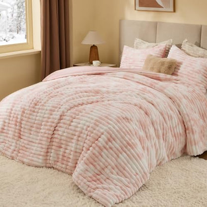 Fleece Full Comforter Set