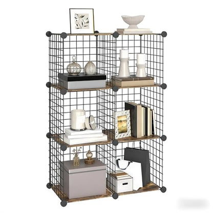 Wire Cube Storage Organizer (6 Count)