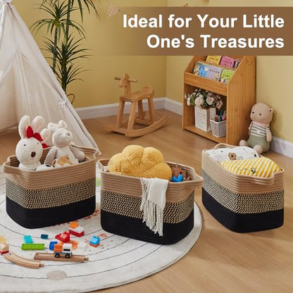 Storage Basket for Organizing 3 Pack (3 Count)