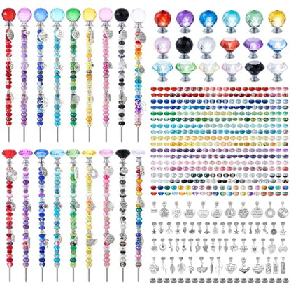 513Pcs DIY Beaded Garden Stakes (513 Count)