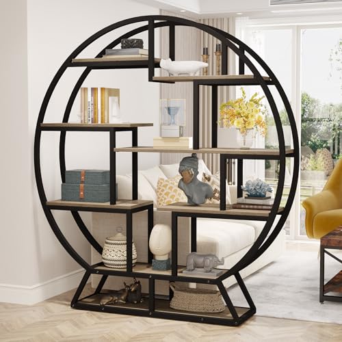Bookshelf Round Bookshelves Etagere Bookcase
