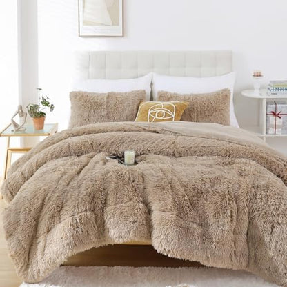 Fluffy Queen Comforter Set