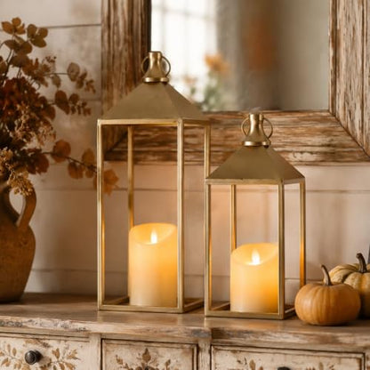 Decorative Candle Lanterns Indoor (2 Count)