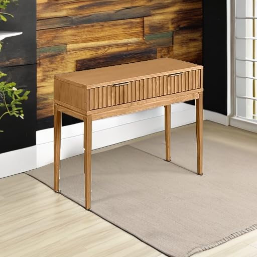 Virgo Wood Accent Storage Console Sofa Table