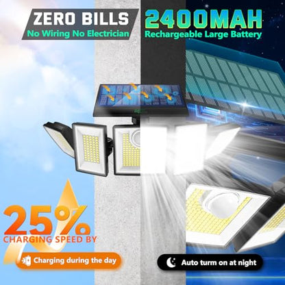 Solar Lights Outdoor Waterproof Motion Sensor (2 Count)