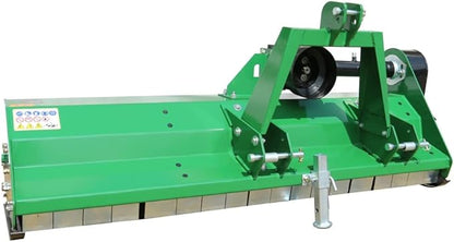 61" Tractor Heavy Duty Flail Mower 3 Point Mowing Attachment Farm Equipment