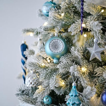 100ct Christmas Tree Decorations Ball Ornaments Set Medium (100 Count)