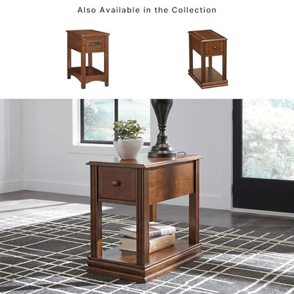 Breegin Narrow Chairside End Table