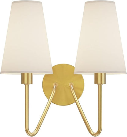 Electro bp;Double Head Classic 2 Lights Wall Sconces Lighting Fixture Polished
