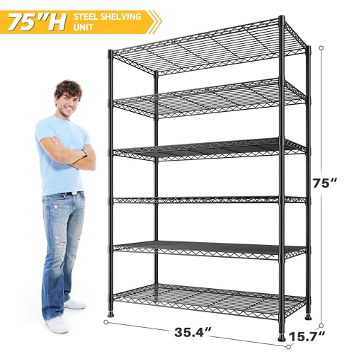 6 Tier Storage Shelves