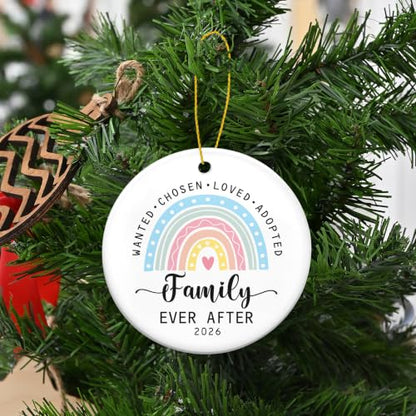 Family Christmas Ornaments Gifts for Men Women