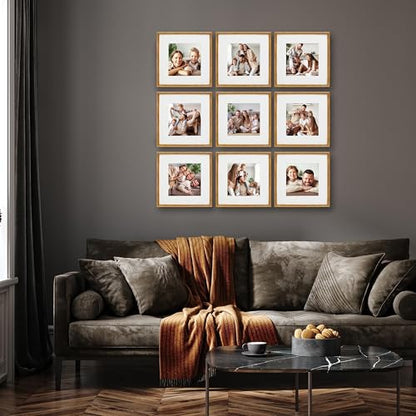 9 Piece Gallery Wall Frame Set (9 Count)
