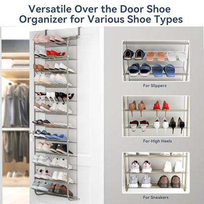36 Pair Over the Door Shoe Rack