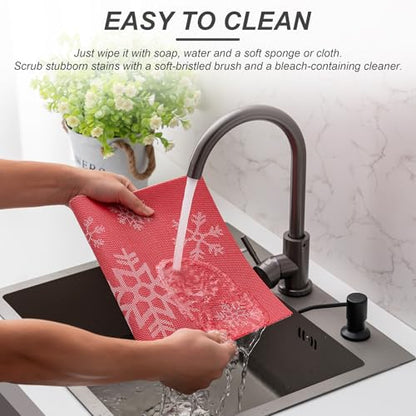 Placemats Set of 6 Washable Indoor (6 Count)