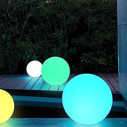 Outdoor LED Globe Orb Light