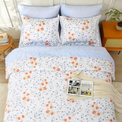 Orange Blossom Bed in a Bag King 7 Pieces