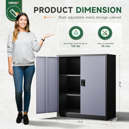 Metal Storage Cabinets with Lock Door