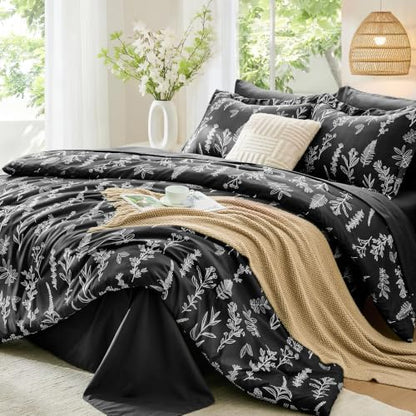 Black California King Comforter Set