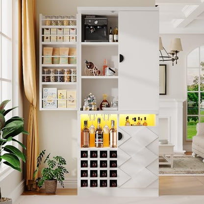 72" Tall Kitchen Pantry Storage Cabinet