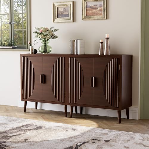 Set of 2 30" Storage Sideboards with Doors (2 Count)