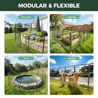 No Dig Garden Fence