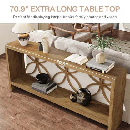 70.9 Inch Narrow Sofa Table