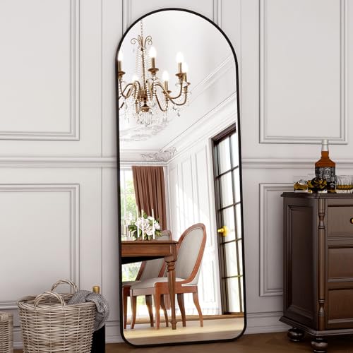 64"x21" Arched Full Length Mirror Floor Mirrors