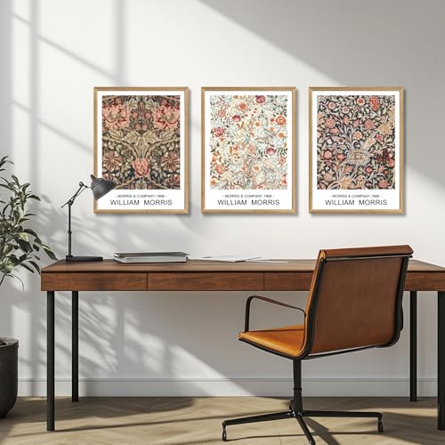 William Morris Wall Art Set of 3 (3 Count)