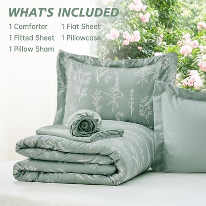 Sage Green TwinXL Comforter Set