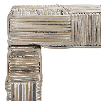 Furniture Wicker Console Table