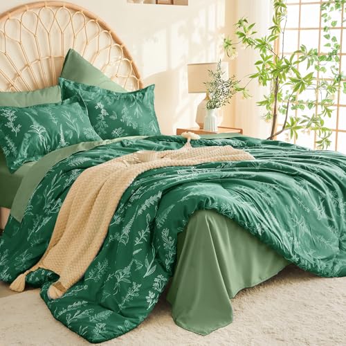 Emerald Green Full Comforter Set