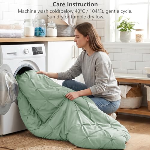 Twin Comforter Set Sage Green