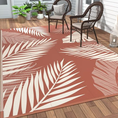 Outdoor Rug Waterproof Plastic Rugs for Patio