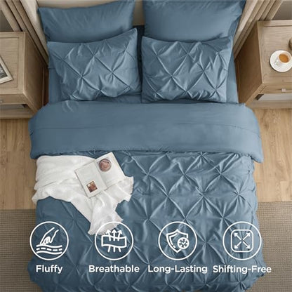 7pc California King Comforter Set & Sheets