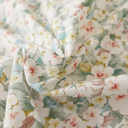Cottagecore Flowers Comforter Set King Chic Floral Bedding Set