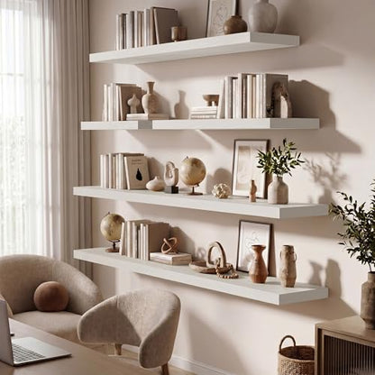 24 Inch Floating Shelves for Wall