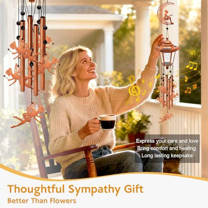 Large Solar Moon Fairy Wind Chimes