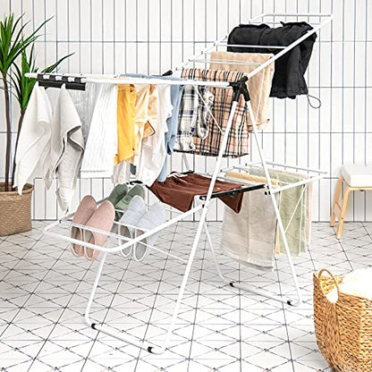 Foldable Clothes Drying Rack