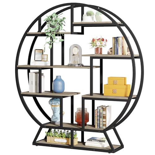 Bookshelf Round Bookshelves Etagere Bookcase