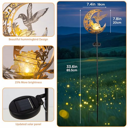 Solar Hummingbird Garden Gifts for mom