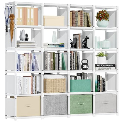 20 Cube Book Shelf